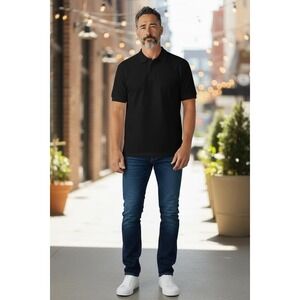 Propper Men's Black Short Sleeve Collared Polo Shirt Size‎ XL Golf Casual